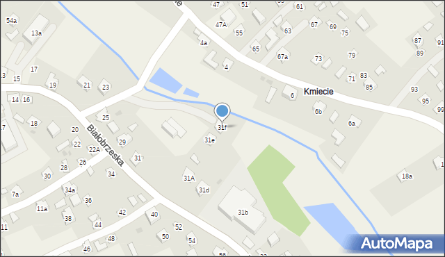 Żołynia, Białobrzeska, 31f, mapa Żołynia