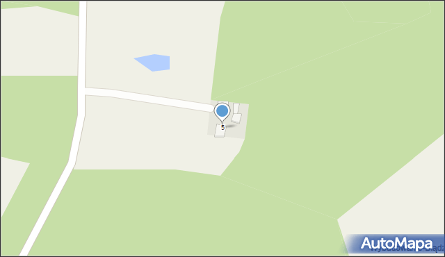 Błądzim, Błądzim, 5, mapa Błądzim