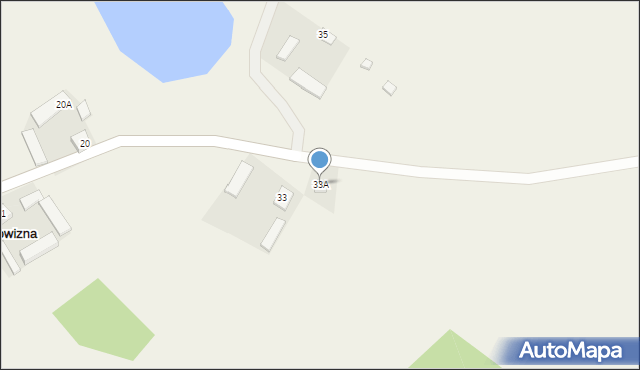 Błaskowizna, Błaskowizna, 33A, mapa Błaskowizna