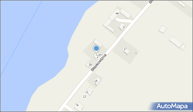 Błaskowizna, Błaskowizna, 6, mapa Błaskowizna