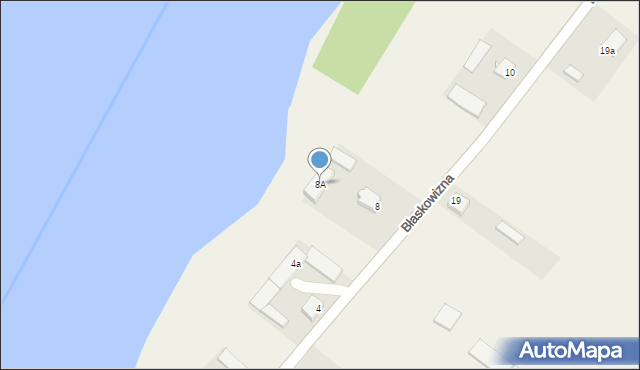 Błaskowizna, Błaskowizna, 8A, mapa Błaskowizna