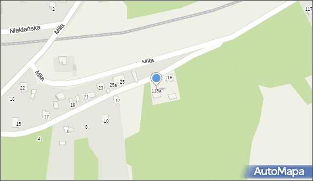 Błaszków, Błaszków, 118a, mapa Błaszków
