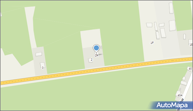 Błaszków, Błaszków, 2A, mapa Błaszków