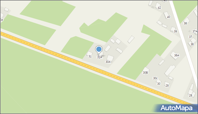 Błaszków, Błaszków, 31A, mapa Błaszków