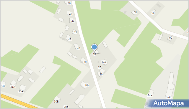 Błaszków, Błaszków, 38, mapa Błaszków