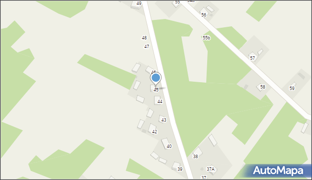 Błaszków, Błaszków, 45, mapa Błaszków