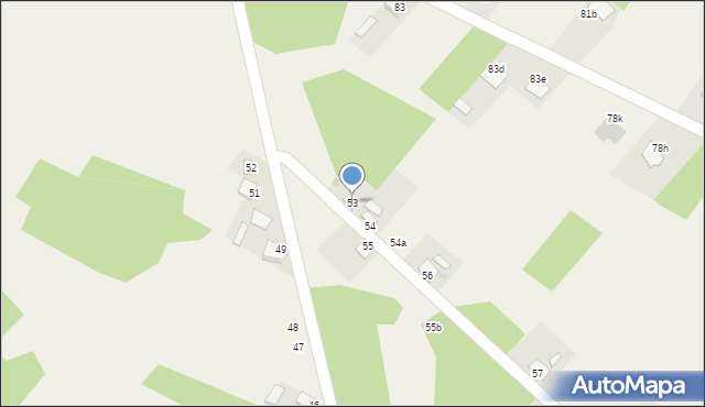 Błaszków, Błaszków, 53, mapa Błaszków