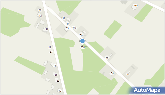 Błaszków, Błaszków, 55b, mapa Błaszków