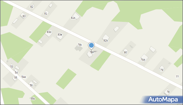 Błaszków, Błaszków, 78h, mapa Błaszków