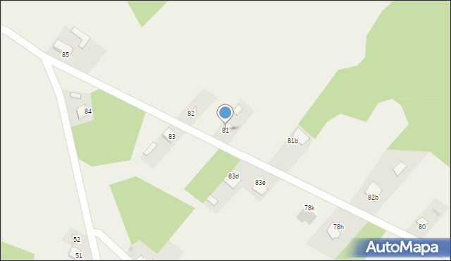 Błaszków, Błaszków, 81, mapa Błaszków
