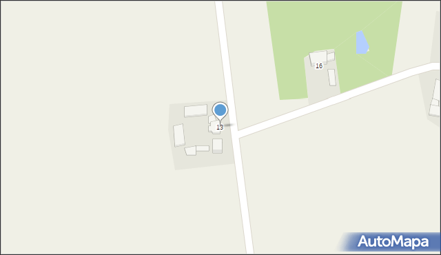 Bławaty, Bławaty, 13, mapa Bławaty