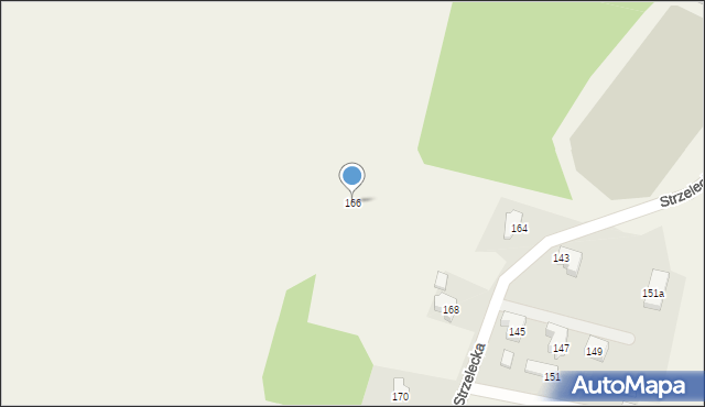 Błażejów, Błażejów, 166, mapa Błażejów