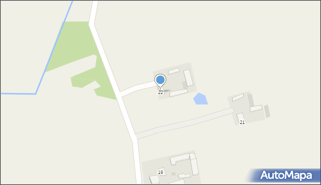 Błażków, Błażków, 22, mapa Błażków