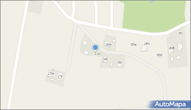 Błażkowa, Błażkowa, 179b, mapa Błażkowa