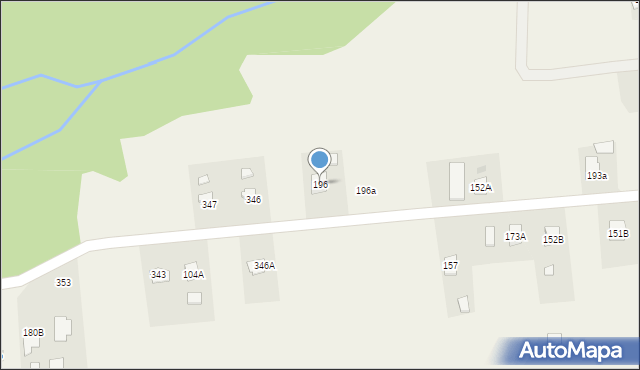 Błażkowa, Błażkowa, 196, mapa Błażkowa