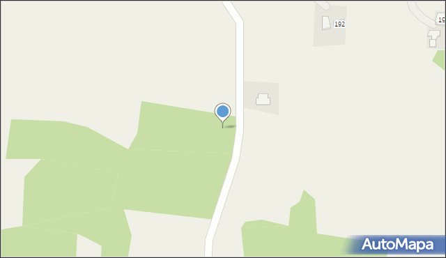 Błażkowa, Błażkowa, 199a, mapa Błażkowa