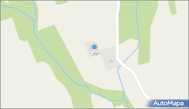 Błażkowa, Błażkowa, 272, mapa Błażkowa