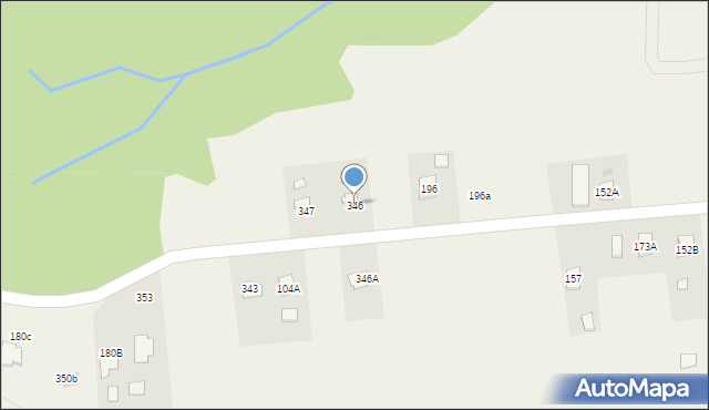 Błażkowa, Błażkowa, 346, mapa Błażkowa