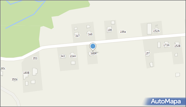 Błażkowa, Błażkowa, 346A, mapa Błażkowa