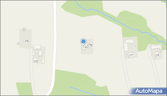 Błażkowa, Błażkowa, 375A, mapa Błażkowa