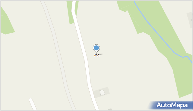 Błażkowa, Błażkowa, 66C, mapa Błażkowa