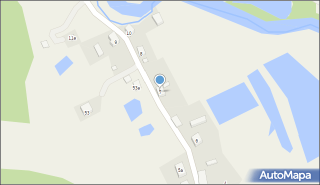 Błażkowa, Błażkowa, 7, mapa Błażkowa