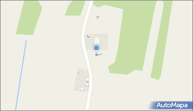 Błędostowo, Błędostowo, 56, mapa Błędostowo