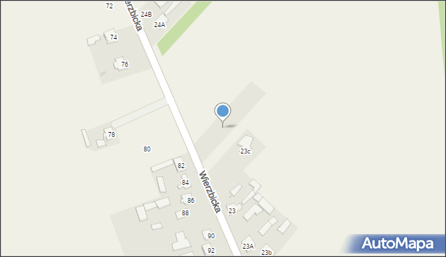 Błędów, Błędów, 23d, mapa Błędów