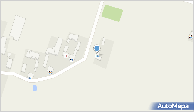 Błędów, Błędów, 16, mapa Błędów