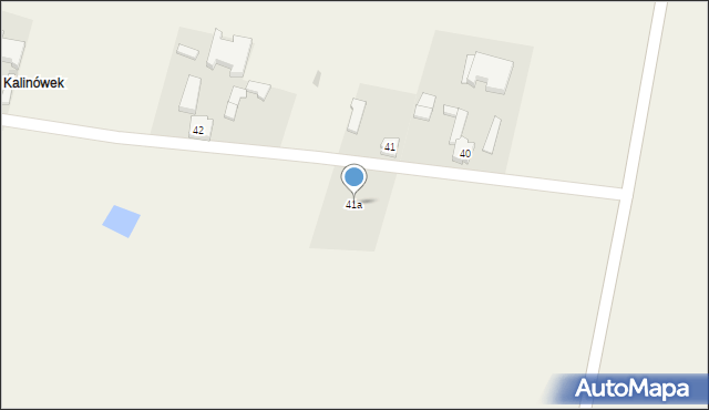 Błędów, Błędów, 41a, mapa Błędów