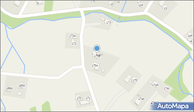 Błędowa Tyczyńska, Błędowa Tyczyńska, 175B, mapa Błędowa Tyczyńska