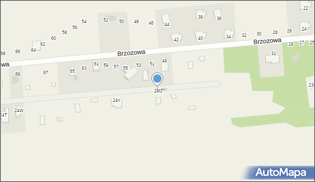 Błędowo, Błędowo, 24U, mapa Błędowo