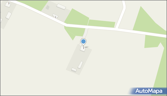 Błędowo, Błędowo, 1, mapa Błędowo