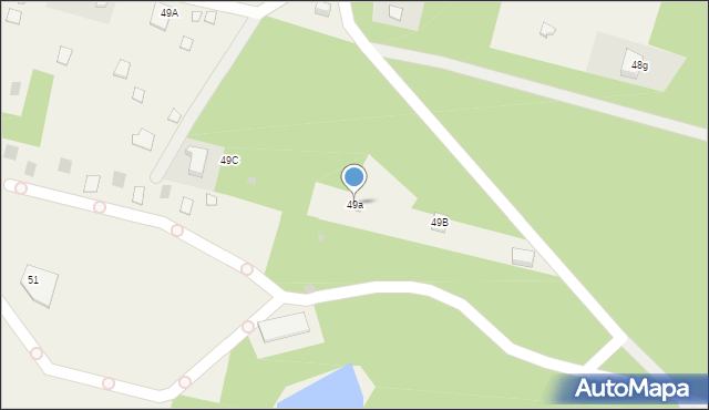 Bledzewko, Bledzewko, 49a, mapa Bledzewko