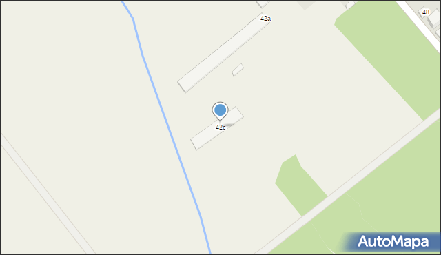 Bledzianów, Bledzianów, 42c, mapa Bledzianów
