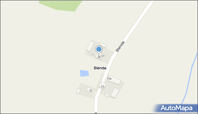 Blenda, Blenda, 34, mapa Blenda