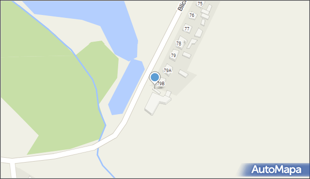 Blichowo, Blichowo, 79C, mapa Blichowo