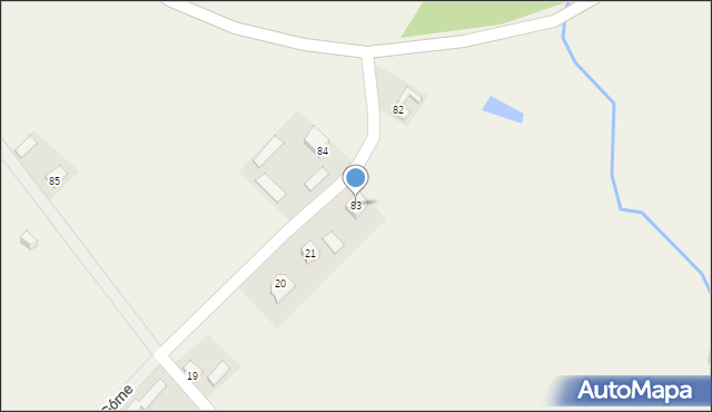 Blichowo, Blichowo, 83, mapa Blichowo