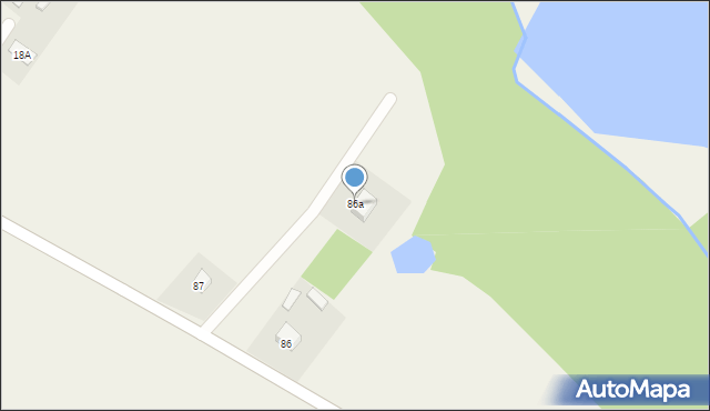 Blichowo, Blichowo, 86a, mapa Blichowo