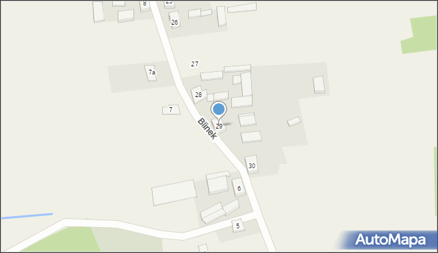 Blinek, Blinek, 29, mapa Blinek