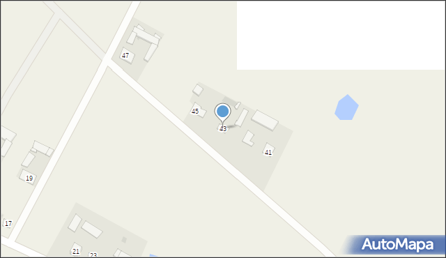 Blinno, Blinno, 43, mapa Blinno