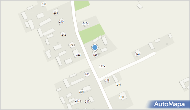 Blinów Drugi, Blinów Drugi, 146, mapa Blinów Drugi