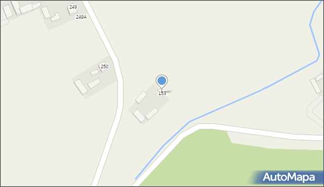 Blinów Drugi, Blinów Drugi, 153, mapa Blinów Drugi