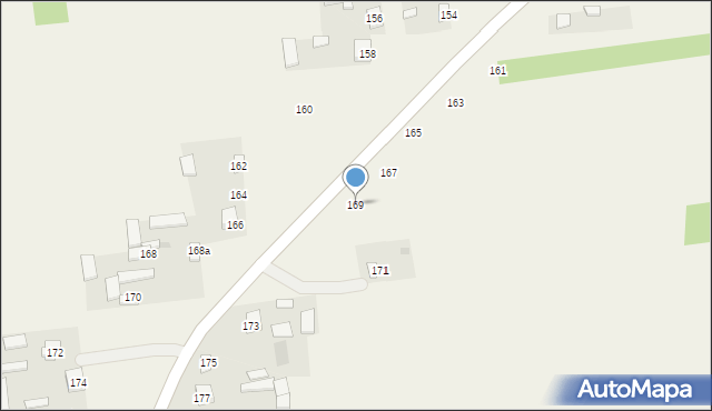 Blinów Drugi, Blinów Drugi, 169, mapa Blinów Drugi