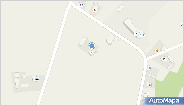 Blinów Drugi, Blinów Drugi, 23, mapa Blinów Drugi