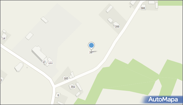 Blinów Drugi, Blinów Drugi, 397, mapa Blinów Drugi