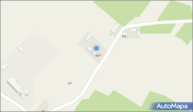 Blinów Drugi, Blinów Drugi, 399, mapa Blinów Drugi