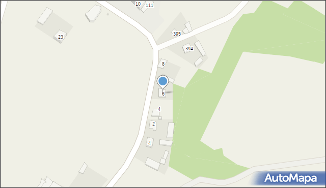 Blinów Drugi, Blinów Drugi, 6, mapa Blinów Drugi