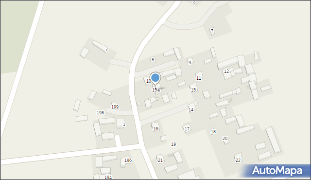 Blinów Pierwszy, Blinów Pierwszy, 15a, mapa Blinów Pierwszy