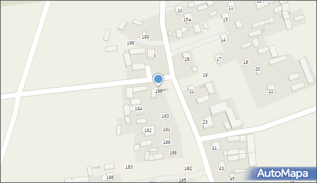 Blinów Pierwszy, Blinów Pierwszy, 196, mapa Blinów Pierwszy